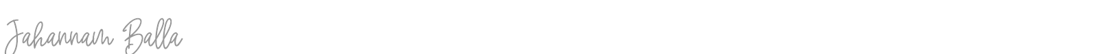 Jahannam Balla font preview
